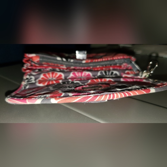 Vera Bradley Cheery Blossoms Wallet. Preowned. - Picture 5 of 11